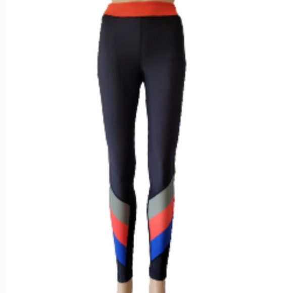 Like New PE nation PE Nation First Gen Colorblock Print Leggings in size Medium - Picture 1 of 8
